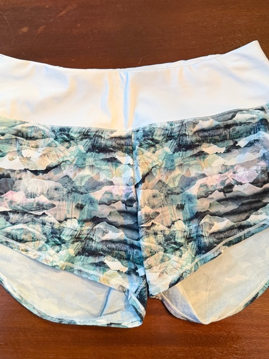 oiselle Pants - Oiselle Roga Shorts Size 4 Mountain Pattern Athletic Shorts/Running Bottoms